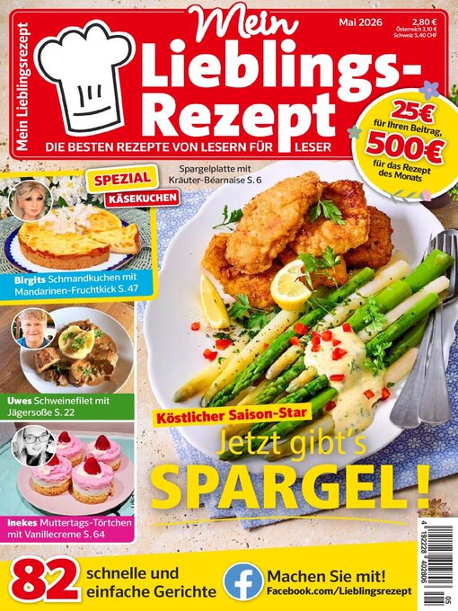 Cover image for Mein Lieblingsrezept